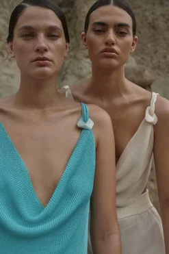Abito bicolor maglia