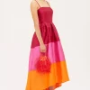 Abito color block