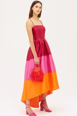 Abito color block
