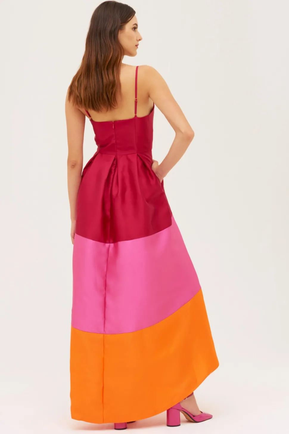 Abito color block