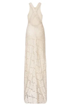 Abito in pizzo macramè