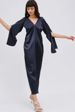 Abito kimono blu