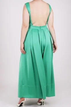Abito lungo verde