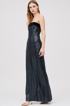 Abito paillettes midnight