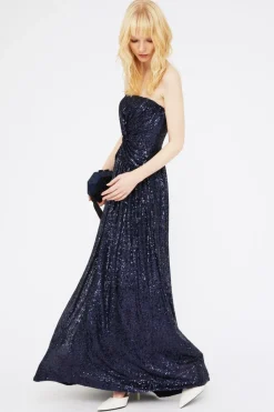 Abito paillettes notte