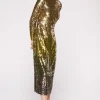Abito paillettes oro