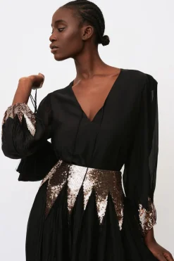 Blusa in seta