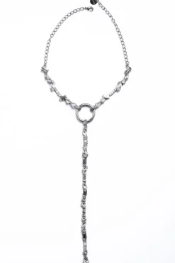 Bodychain argento e cristalli