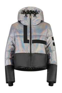 Completo da sci iridescente