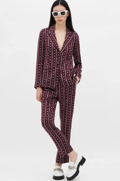 Completo giacca e pantalone con fantasia chain