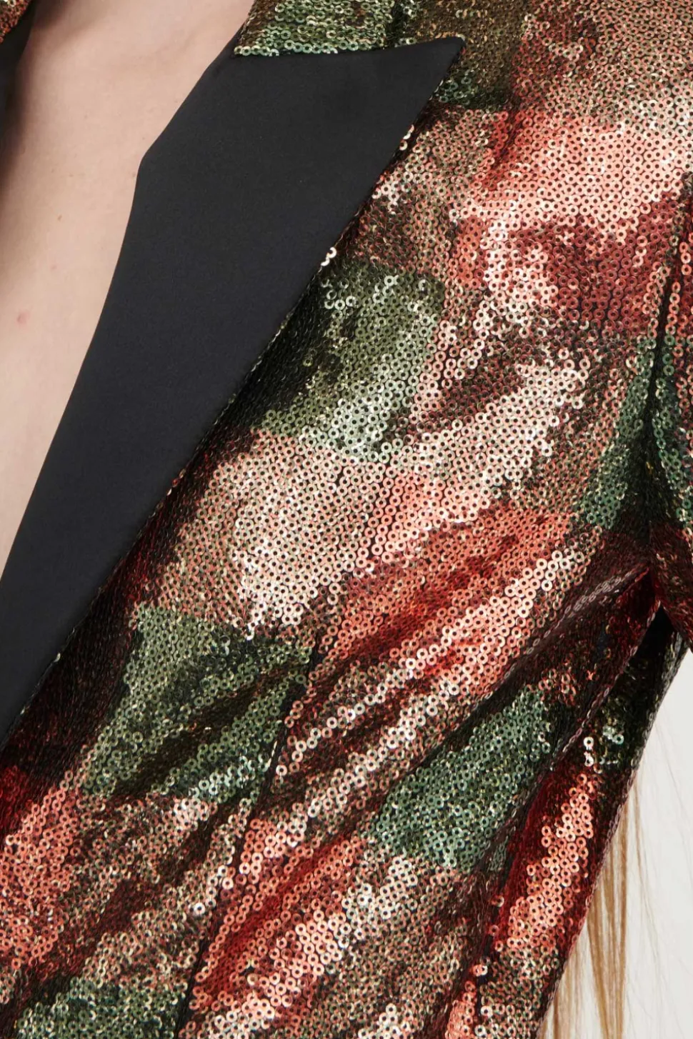 Completo in paillettes scozzese
