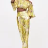 Completo lurex lime