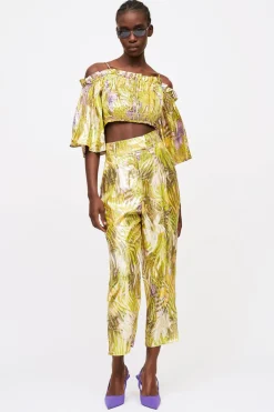 Completo lurex lime
