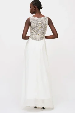 Dress with crystals