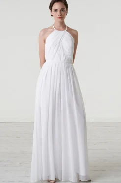 Jumpsuit con scollo americano