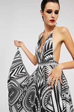 Jumpsuit geometrica