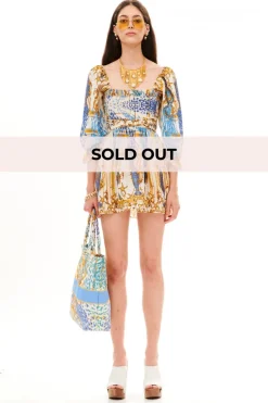 Mini dress con fiocco