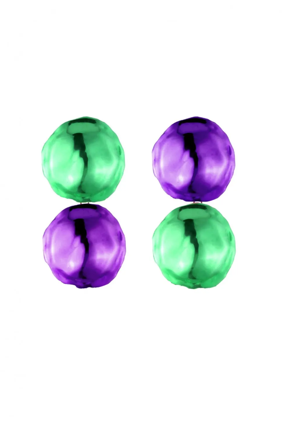 Orecchini Double Orb