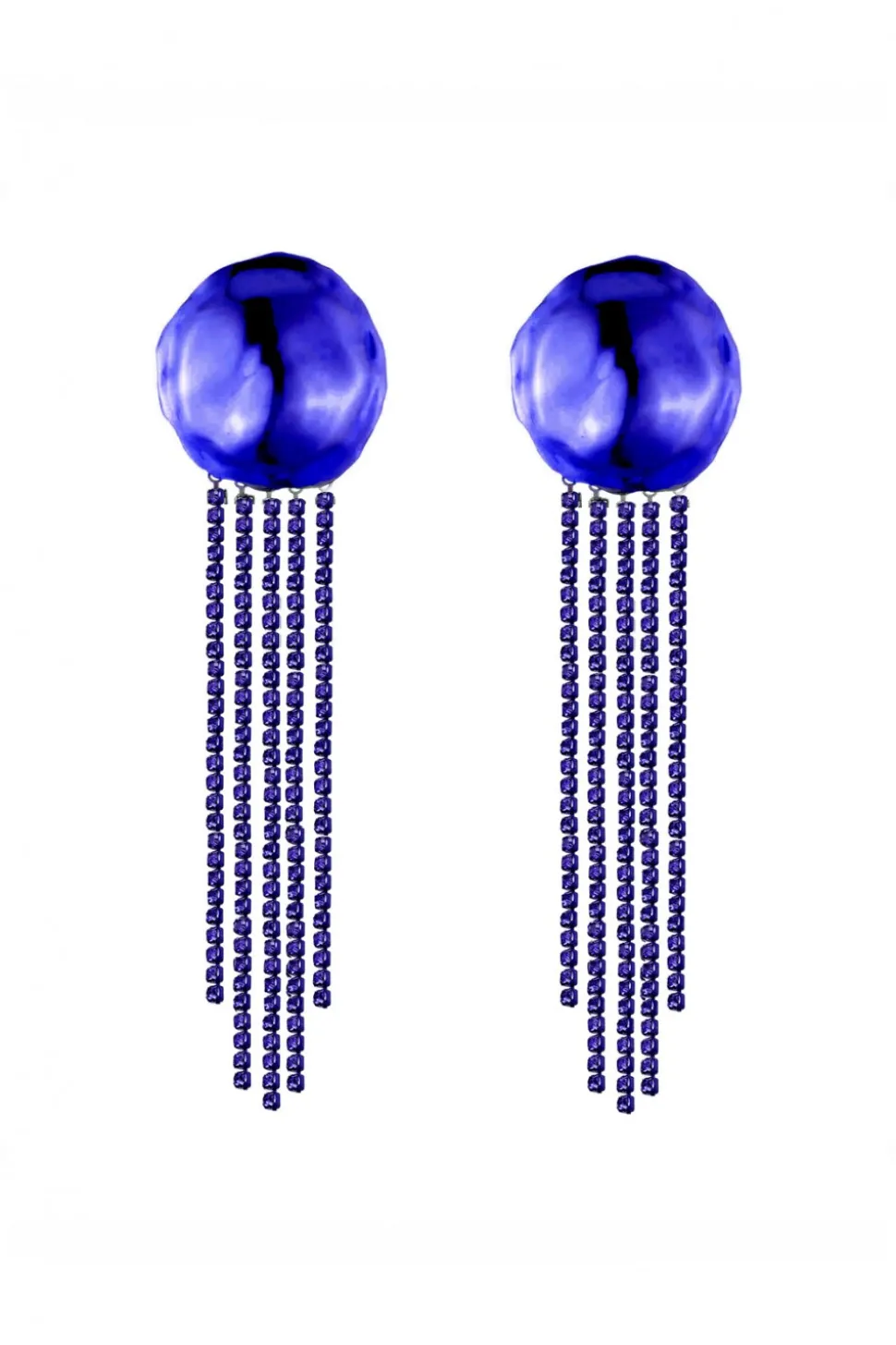 Orecchini Orbit blu