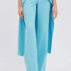 Pantaloni dritti azzurri