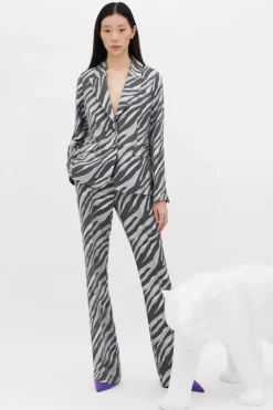 Pantaloni stampa zebra