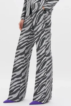 Pantaloni stampa zebra