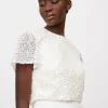 Top paillettes