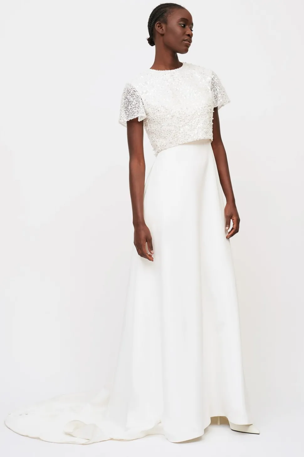 Top paillettes